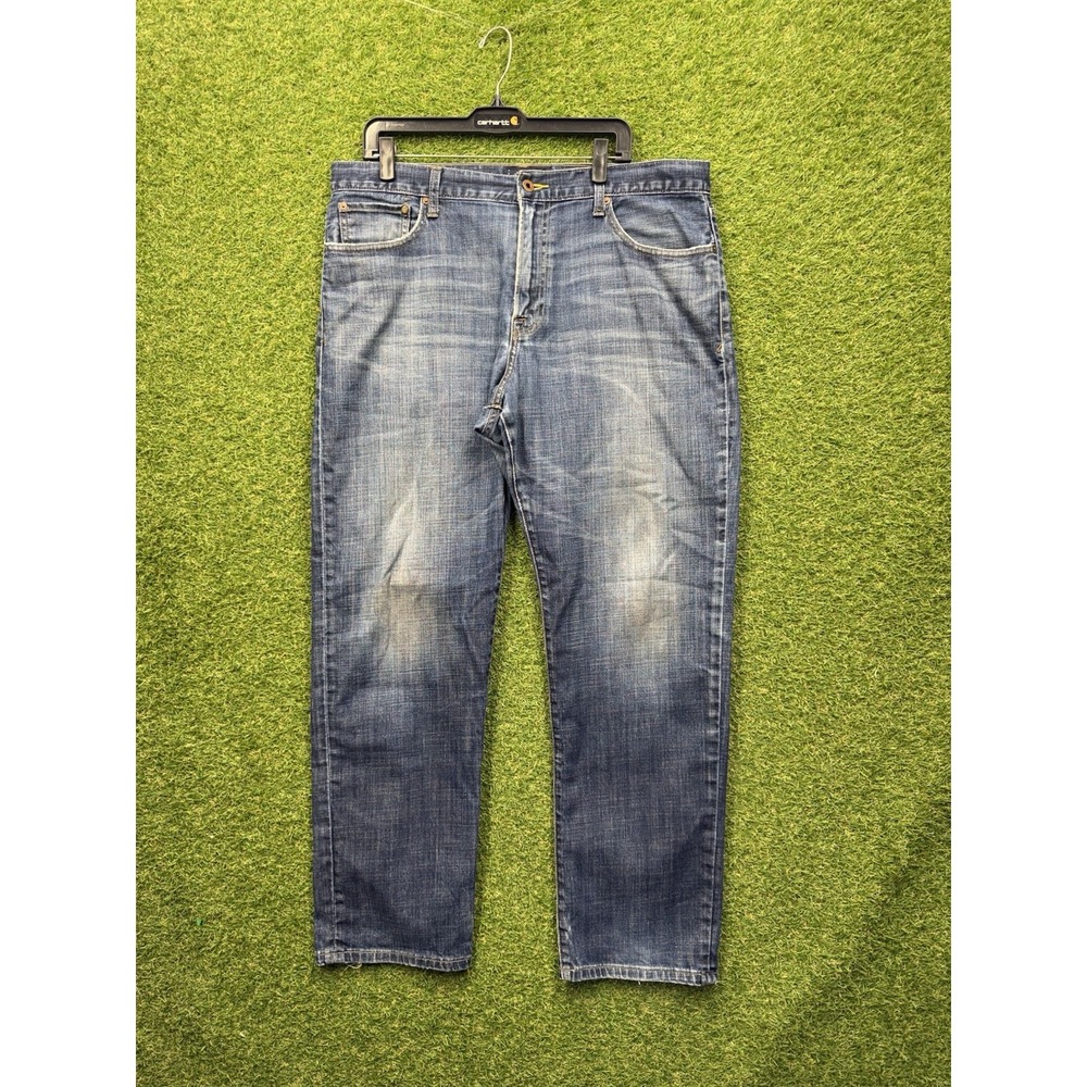 Lucky Brand Jeans Mens 38x32 Blue 329 Classic Straight Dark Wash Denim Pants
